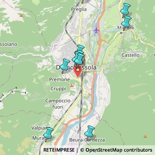 Mappa Via Gibellino, 28845 Domodossola VB, Italia (2.51091)