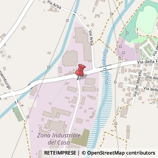 Mappa Zona industriale sul cosa 3, 33097 Spilimbergo, Pordenone (Friuli-Venezia Giulia)