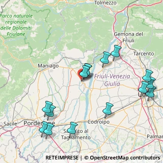 Mappa Via dei Platani, 33097 Spilimbergo PN, Italia (18.66067)