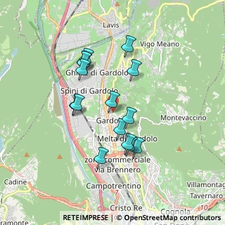 Mappa Via Sant'Anna, 38121 Trento TN, Italia (1.56533)