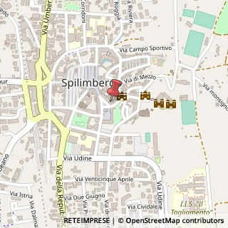 Mappa Piazza Borgolucido, 10, 33097 Spilimbergo, Pordenone (Friuli-Venezia Giulia)