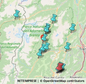 Mappa Via delle Capre, 38088 Spiazzo TN, Italia (15.4285)