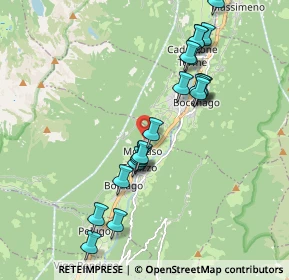 Mappa Via delle Capre, 38088 Spiazzo TN, Italia (1.92)
