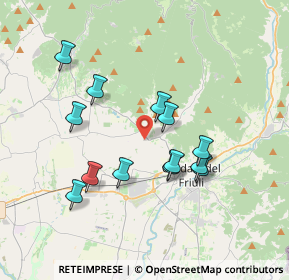 Mappa Via Sottoplovie, 33043 Cividale del Friuli UD, Italia (3.31462)