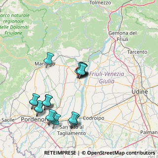 Mappa Vicolo Concavo, 33097 Spilimbergo PN, Italia (15.562)