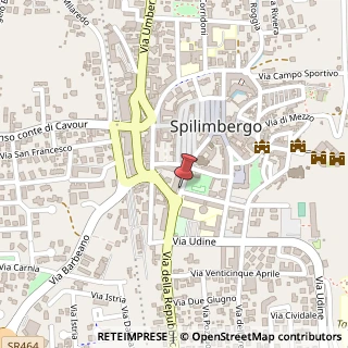 Mappa Via Mazzini Giuseppe, 15, 33097 Spilimbergo, Pordenone (Friuli-Venezia Giulia)