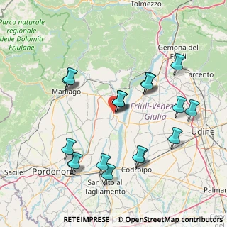 Mappa 33097 Spilimbergo PN, Italia (15.294)