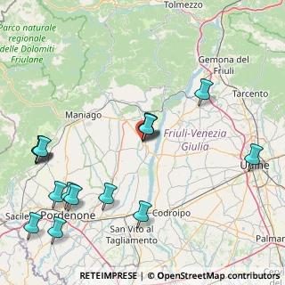 Mappa 33097 Spilimbergo PN, Italia (20.5825)