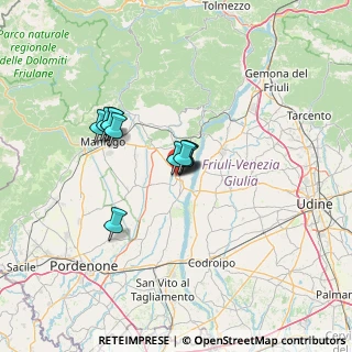 Mappa 33097 Spilimbergo PN, Italia (8.91545)