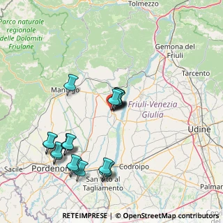 Mappa 33097 Spilimbergo PN, Italia (15.3865)