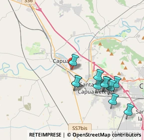 Mappa Rione Risorgimento, 81043 Capua CE, Italia (4.20727)