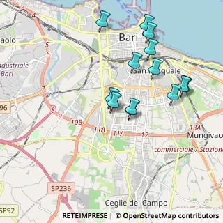 Mappa Via Salvatore Matarrese, 70124 Bari BA, Italia (2.01923)
