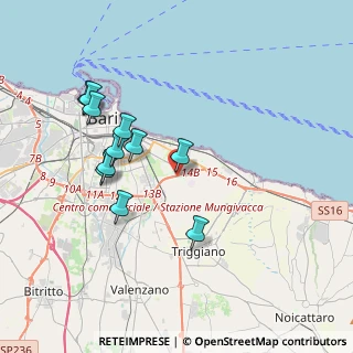 Mappa Prolungamento, 70100 Bari BA, Italia (3.83909)