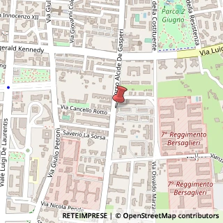 Mappa Corso Alcide de Gasperi, 294, 70125 Bari, Bari (Puglia)