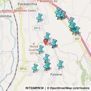 Mappa Frazione Perrillo, 82010 Sant'Angelo a Cupolo BN, Italia (1.206)