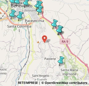 Mappa Frazione Perrillo, 82010 Sant'Angelo a Cupolo BN, Italia (2.97833)