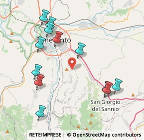 Mappa Frazione Perrillo, 82010 Sant'Angelo a Cupolo BN, Italia (4.74333)