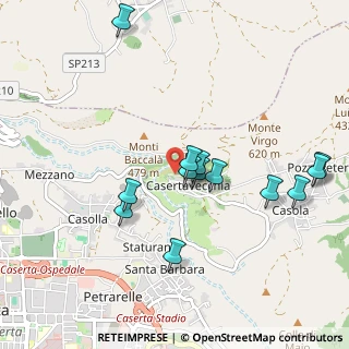 Mappa Via della Contessa Iolanda, 81100 Caserta Vecchia CE, Italia (1.01615)
