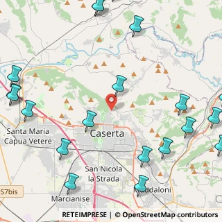Mappa Via Carlo Levi, 81100 Caserta CE, Italia (6.9765)