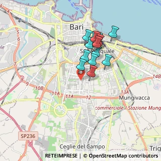 Mappa Viale de Laurentis Luigi, 70124 Bari BA, Italia (1.54857)