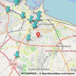 Mappa Viale de Laurentis Luigi, 70124 Bari BA, Italia (3.02167)