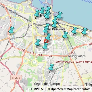 Mappa Viale de Laurentis Luigi, 70124 Bari BA, Italia (2.22778)