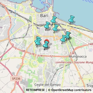 Mappa Viale de Laurentis Luigi, 70124 Bari BA, Italia (1.51818)