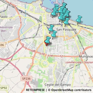 Mappa Via Edmondo Caccuri, 70100 Bari BA, Italia (2.70842)