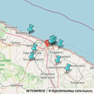 Mappa Via Nicola Ruffo, 70124 Bari BA, Italia (11.70091)