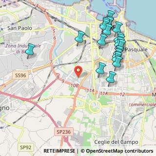 Mappa Via Nicola Ruffo, 70124 Bari BA, Italia (2.6245)