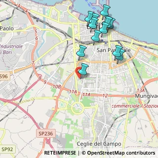 Mappa Prolungamento Via Caccuri, 70124 Bari BA, Italia (2.51154)