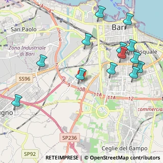 Mappa Via Martiri delle Foibe, 70132 Bari BA, Italia (2.65538)