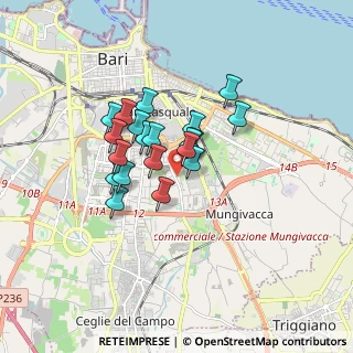 Mappa Via Colonna Ettore, 70125 Bari BA, Italia (1.2965)