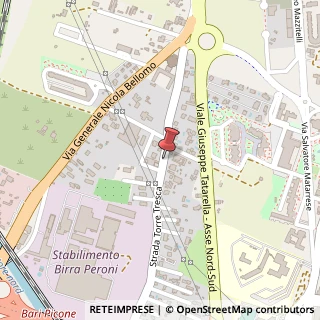 Mappa Strada Torre Tresca, 6/b, 70124 Bari, Bari (Puglia)