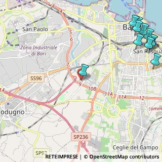 Mappa CC MONGOLFIERA, 70124 Bari BA, Italia (3.72273)