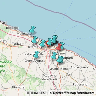 Mappa CC MONGOLFIERA, 70124 Bari BA, Italia (8.31375)