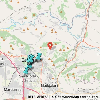 Mappa Via Cardinale Sanseverino, 81100 Caserta CE, Italia (4.86182)