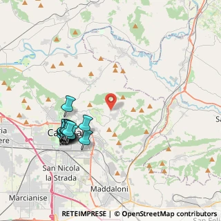 Mappa Via Cardinale Sanseverino, 81100 Caserta CE, Italia (4.662)