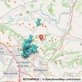 Mappa Via Cardinale Sanseverino, 81100 Caserta CE, Italia (4.24938)