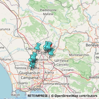 Mappa Via Cardinale Sanseverino, 81100 Caserta CE, Italia (10.98545)