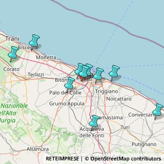 Mappa Contrada Lama Rossa, 70100 Bari BA, Italia (22.53769)