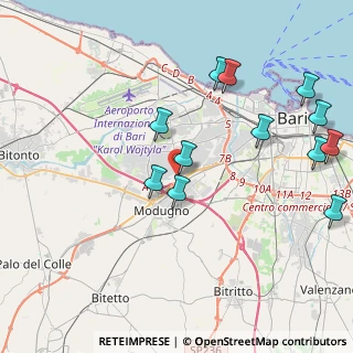 Mappa Contrada Lama Rossa, 70100 Bari BA, Italia (4.85417)