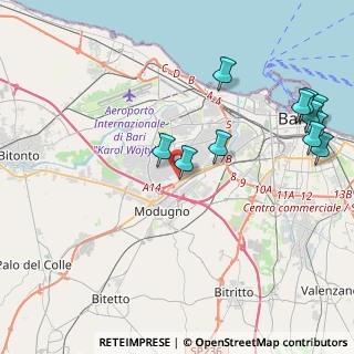 Mappa Contrada Lama Rossa, 70100 Bari BA, Italia (5.25182)