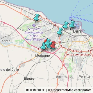 Mappa Contrada Lama Rossa, 70100 Bari BA, Italia (2.81273)