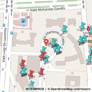 Mappa Via di Cagno Vitantonio, 70124 Bari BA, Italia (0.06667)
