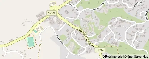 Mappa Arzachena