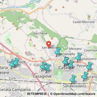 Mappa Piazza della Seta, 81100 Caserta CE, Italia (3.08417)