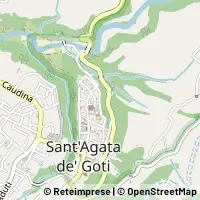 Kartta Sant'Agata de' Goti