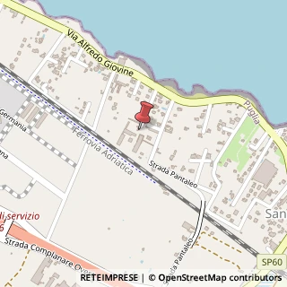 Mappa Via Alfredo Giovine, 61, 70126 Bari, Bari (Puglia)