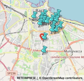 Mappa ISOLA Q8, 70124 Bari BA, Italia (1.6605)
